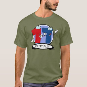 Officieel 17 zondagse banner t-shirt