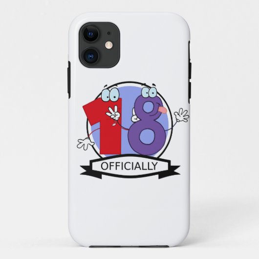 Officieel 18 zondagse banner Case-Mate iPhone case (Achterkant)