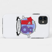 Officieel 18 zondagse banner Case-Mate iPhone case (Achterkant (horizontaal))