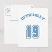 Officieel 19 briefkaart (Voorkant / Achterkant)