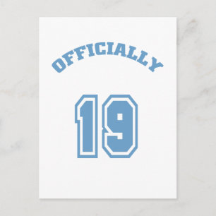 Officieel 19 briefkaart