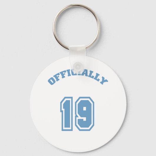 Officieel 19 sleutelhanger (Voorkant)