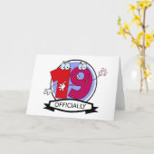 Officieel 19 zondagse banner kaart (Gele Bloem)