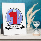Officieel 1 zondagstanner fotoplaat (Zijkant)