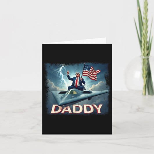 Officieel 2025 Trump Daddy _1  Kaart (Voorkant)
