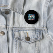 Officieel 2025 Trump Daddy 1 Ronde Button 5,7 Cm (In situ)