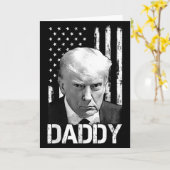 Officieel 2025 Trump Daddy _2 Kaart (Gele Bloem)
