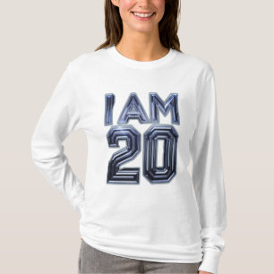 Officieel 20: een mijlpaal T-shirt