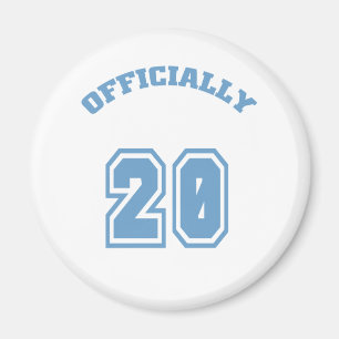 Officieel 20 magneet