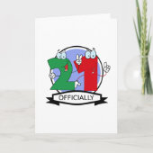 Officieel 21-jarige banner kaart (Voorkant)