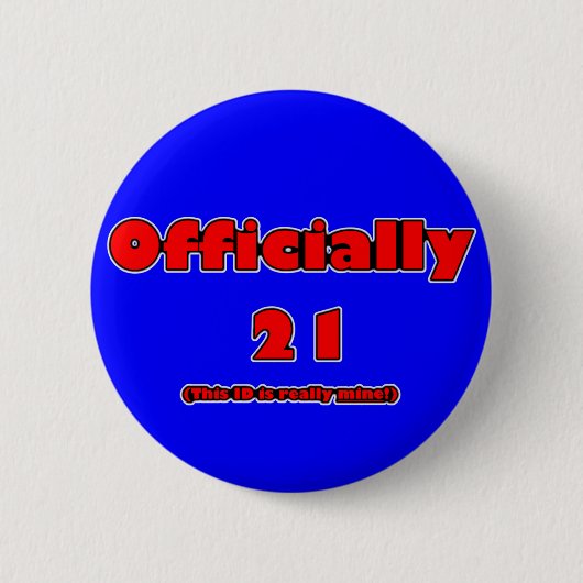 officieel 21 nu ronde button 5,7 cm (Voorkant)