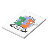 Officieel 23 jaarbanner notitieblok (Linkerzijde)