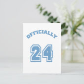 Officieel 24 briefkaart (Staand voorkant)