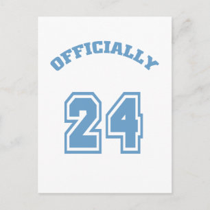Officieel 24 briefkaart