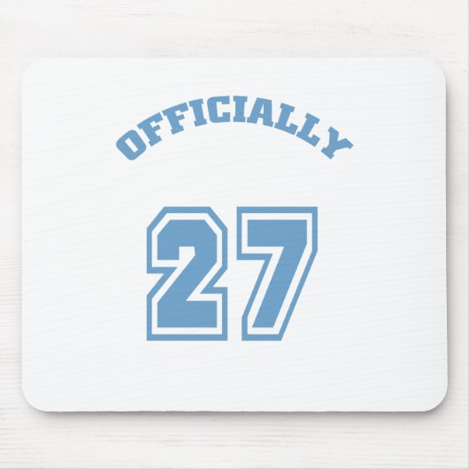 Officieel 27 muismat (Voorkant)