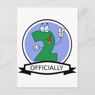 Officieel 2 zondagse banner briefkaart