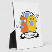 Officieel 30 Verjaardag Logo Fotoplaat (Zijkant)
