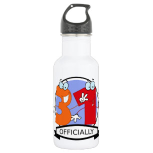 Officieel 31e verjaardag nummer waterfles