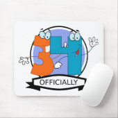 Officieel 34 Verjaardag Logo Muismat (Met muis)