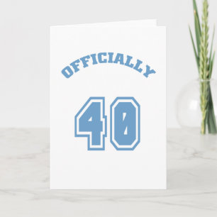 Officieel 40 kaart