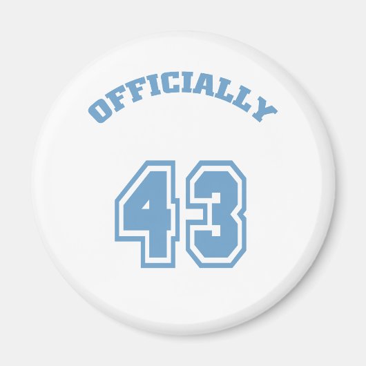 Officieel 43 magneet (Voorkant)