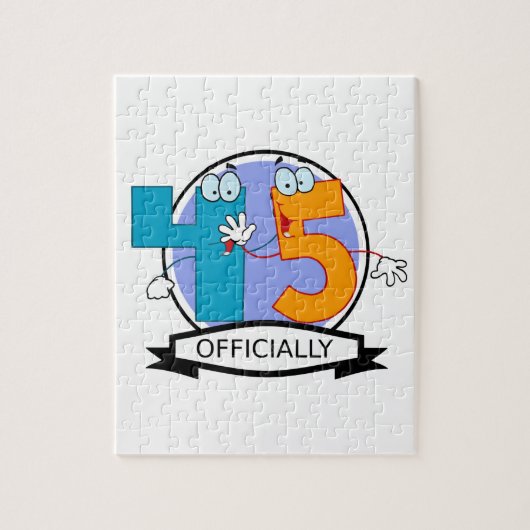Officieel 45 zondagse banner legpuzzel (Verticaal)