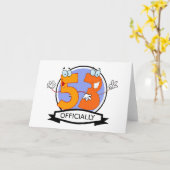 Officieel 53 zondagstanner kaart (Gele Bloem)