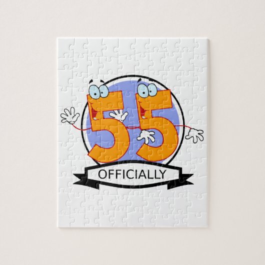 Officieel 55 zondagse banner legpuzzel (Verticaal)
