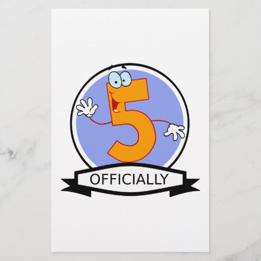 Officieel 5 zondagse banner briefpapier (Voorkant)