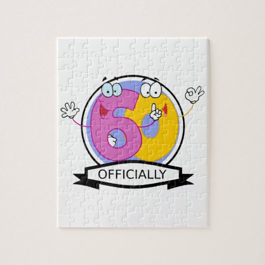 Officieel 60 zondagse banner legpuzzel (Verticaal)