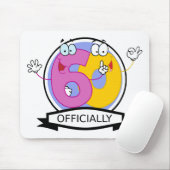 Officieel 60 zondagse banner muismat (Met muis)