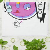 Officieel 60 zondagse banner theedoek (Gevouwen)