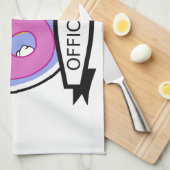 Officieel 60 zondagse banner theedoek (Quarter Fold)