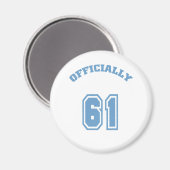 Officieel 61 magneet (Voorkant / Achterkant)