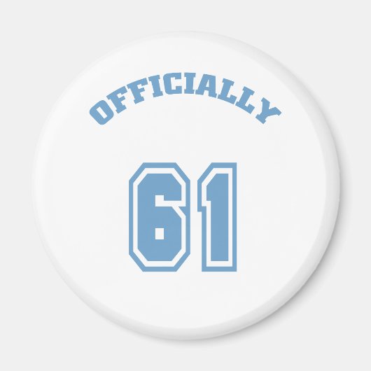 Officieel 61 magneet (Voorkant)