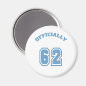 Officieel 62 magneet (Voorkant / Achterkant)