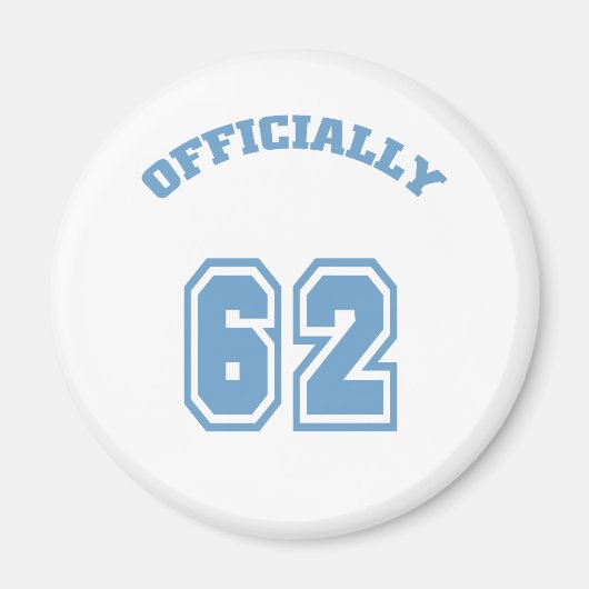 Officieel 62 magneet (Voorkant)