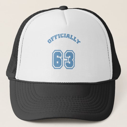 Officieel 63 trucker pet (Voorkant)