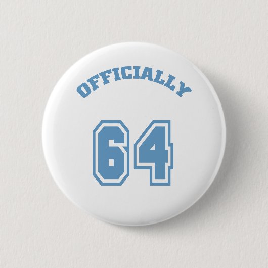 Officieel 64 ronde button 5,7 cm (Voorkant)
