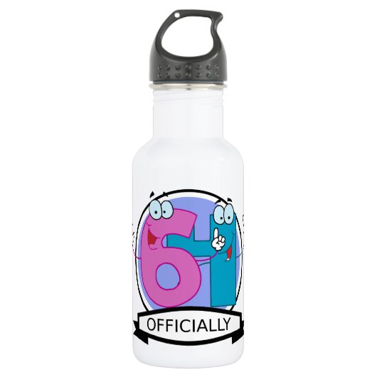 Officieel 64 zondagse banner waterfles (Voorkant)