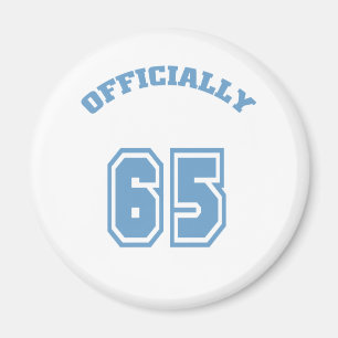 Officieel 65 magneet