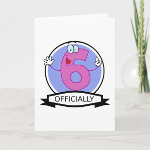 Officieel 6 zondagse banner kaart