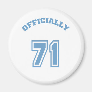 Officieel 71 magneet
