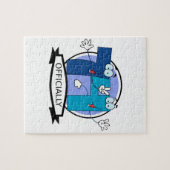 Officieel 74 zondagse banner legpuzzel (Horizontaal)