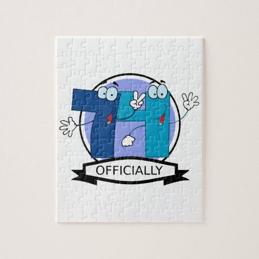 Officieel 74 zondagse banner legpuzzel (Verticaal)