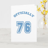 Officieel 76 kaart (Gele Bloem)