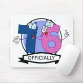 Officieel 76 zondagse banner muismat (Met muis)