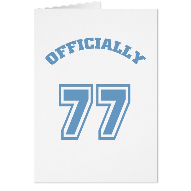 Officieel 77 (Voorkant)