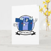 Officieel 77 zondagse banner kaart (Gele Bloem)