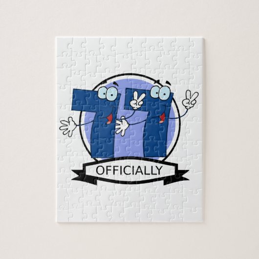 Officieel 77 zondagse banner legpuzzel (Verticaal)